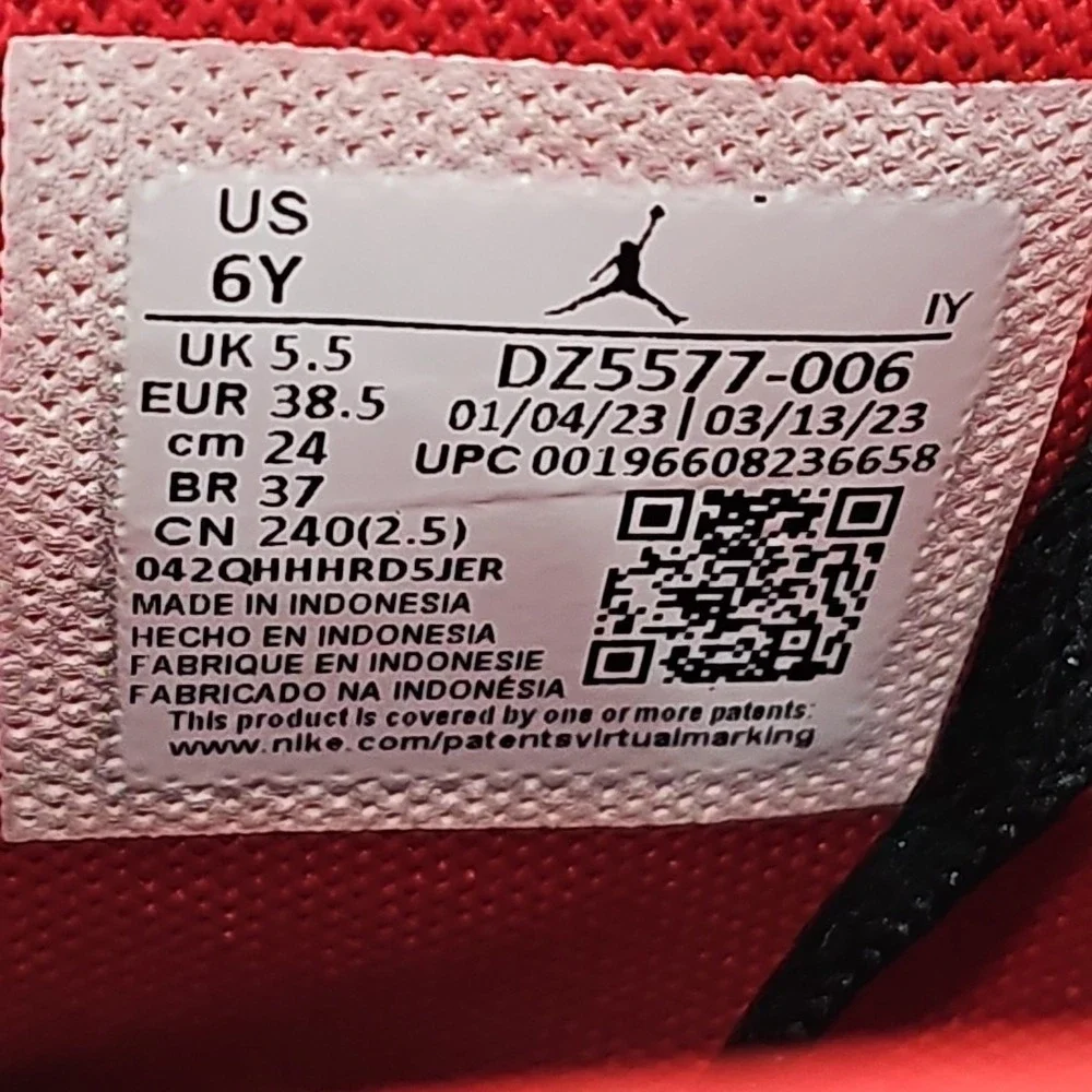 Size 6Y - Air Jordan MVP Raptors, DZ5577-006‎ Black
